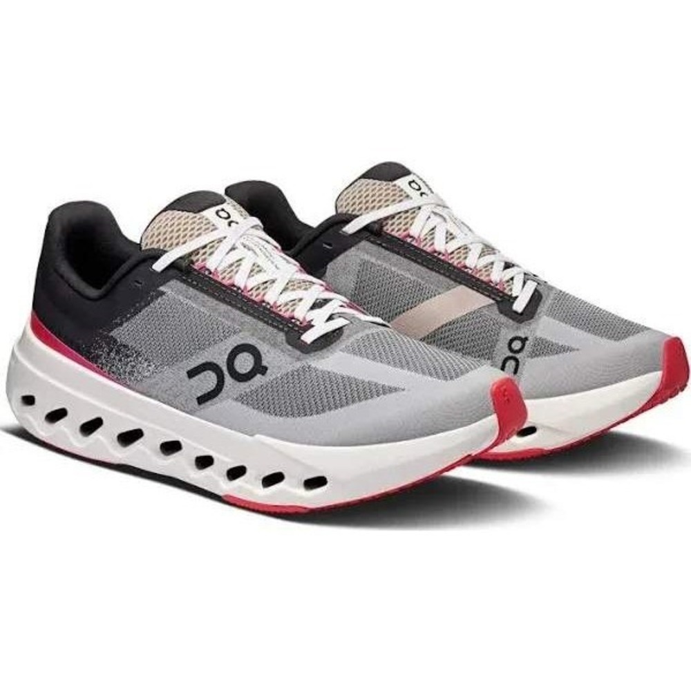 On Cloudsurfer Next Womens Running Shoes Black‎ White Size 8.5 3WE30050299